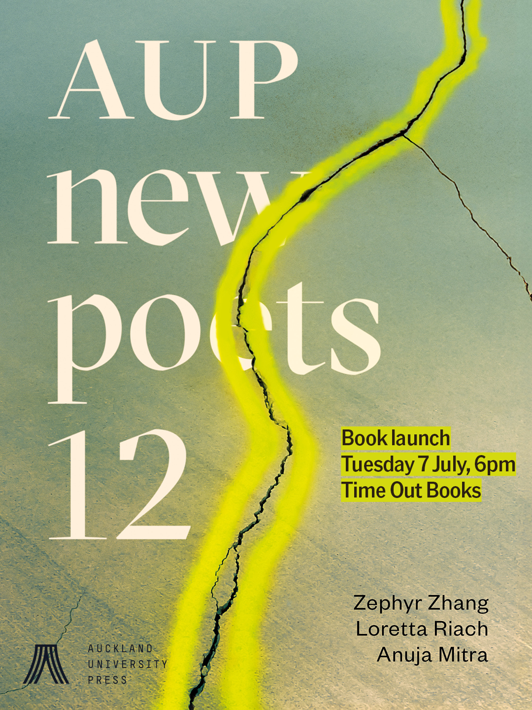 Winter Poetry Series #1: AUP New Poets 12 — Time Out Bookstore